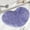 Blue, variant on Valentines Day Heart Shaped Rugs Galentine Day Love Bath Mats Cute Rugs Non Slip Washable for Home Entrance Bathroom Shower Floor Decor, 19.69x15.75in