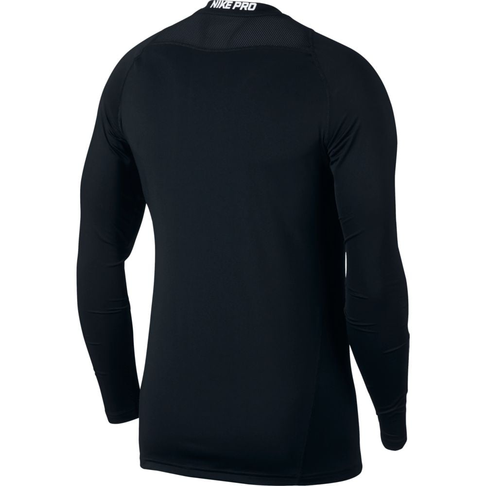 Nike Men's Pro Fitted Sleeve Training Shirt 838081-010 Black - Walmart.com