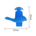 thumbnail image 6 of sunsanly 1 Pair Swimming Earplugs Silicone Waterproof Non-Slip Ear Plugs Friendly to Skin Noise Reduction Ear Plugs Swim Training Equipment, 6 of 8