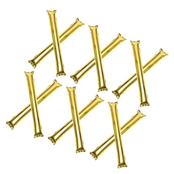 12 Pcs Basketball Toy Blow up Cheering Sticks Noise Maker Thunder Noisemakers Party Favor Inflatable Cheerleader Gift