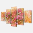 thumbnail image 2 of Spring Background with Little Flowers - Large Floral Canvas Artwork, 2 of 3