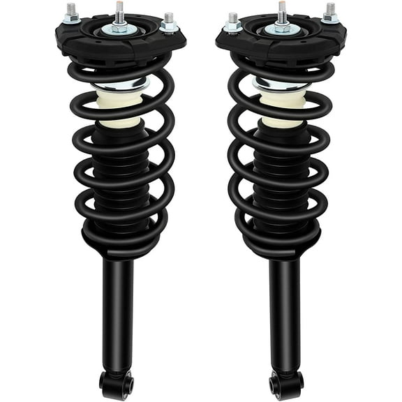 CCIYU Complete Struts Shock Absorbers Fits for 2000 2001 for Infiniti I30, 2002-2004 for Infiniti I35, 2000-2003 Maxima CCIYU 171327 Quick Struts Assembly Rear Pair Struts