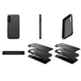 thumbnail image 2 of Intact Series Phone Case for Samsung Galaxy A15 5G with Dual Layer Ultra-Slim Shockproof Armor Protector Cover, Screen Protector, Horizontal Nylon Wallet Belt Holster Clip Pouch (Black), 2 of 9