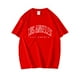thumbnail image 4 of Playeras Negras Para Hombre Algodon, Camiseta De Manga Corta Para Hombre Y Mujer, Nueva Camiseta Ancha De Estilo Antiguo Con Texto De Tendencia, Camiseta De Media Manga Pura De Verano, 4 of 4