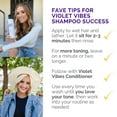 thumbnail image 5 of fave4 Violet Vibes Blonde Shampoo 25.36 oz, 5 of 8