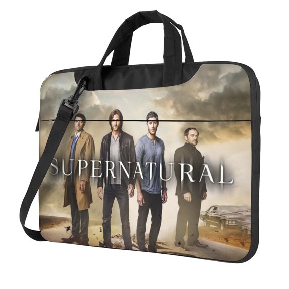 Supernatural Laptop Bag Laptop Case Computer Notebook Briefcase Messenger Bag With Adjustable Shoulder Strap 15.6 Inch