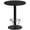 Black, variant on Emma + Oliver 36"RD Mahogany Laminate Bar Table Top-24"RD Base/Foot Ring