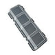 thumbnail image 4 of Componentes Tornillos Contenedor de almacenamiento con 4 compartimentos Caja de hardware liviana y resistente Negro, 4 of 8