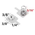 thumbnail image 4 of Cutelec 20Pairs Battery Springs AAA Battery Negative to Positive Conversion Spring Contact Nickle Plated 9x9mm, 4 of 4
