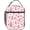 Pink Ribbons Heart Breast Cancer Awareness, variant on Rainbow Cloud Abstract Boho Insulated Lunch Bag, Lunch Box for Office Travel, Lunch Bag for Men and Women