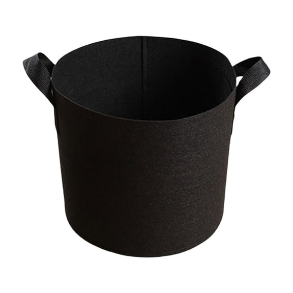 JZROCKER Fabric Grow Bags with Handle Fabric Plant Pots Succulent Grow Bags Suitable for Easy Transport of Vegetables and Flower