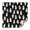Black Halloween Ghosts-2, variant on Black Halloween Ghosts and Pumpkins Square Tablecloth,Waterproof Square Table Cover,Wipeable Spillproof Washable Table Cover for Home Kitchen Party Decor 42"X42"(107x107cm)