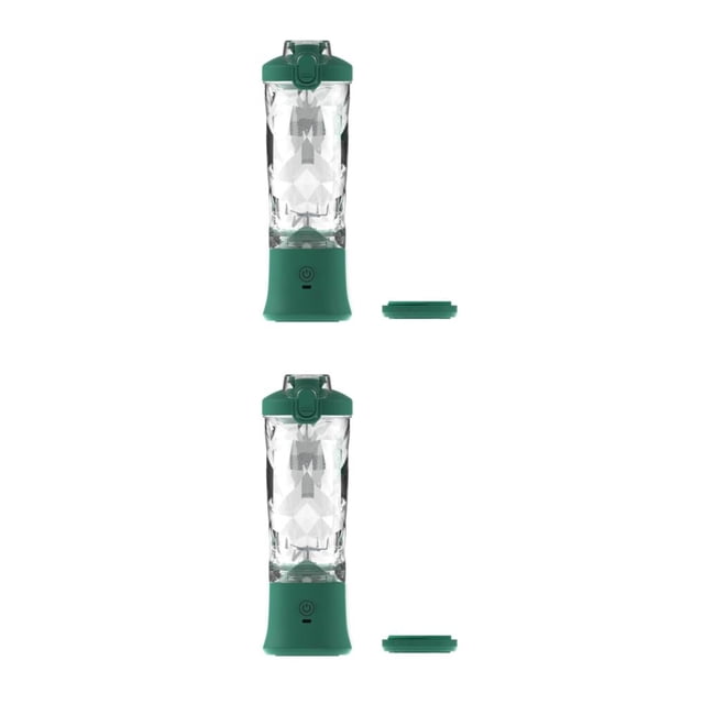Matsuzay Licuadora portátil de alta capacidad de 600 ml hecha de exprimidor eléctrico de carga USB de plástico de grado alimenticio para PC Type5 NO5