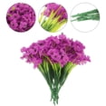 thumbnail image 1 of TABLETREANDS 12Ud Ramos Artificiales De Violetas Moradas Para De Bodas Y Hogar Material Premium, 1 of 7