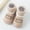 Khaki, variant on Infant Slipper Socks Non-Skid Infant Walking Shoes Indoor Warm Knit Soft Sole Rubber Cotton Toddler Shoes Floor Socks for Boys 6-12 Months
