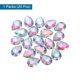 thumbnail image 3 of Uxcell 20PCS Gemas de acrílico en forma de lágrima con respaldo plano de 18x25mm, strass artificiales para manualidades DIY, multicolor, 3 of 7