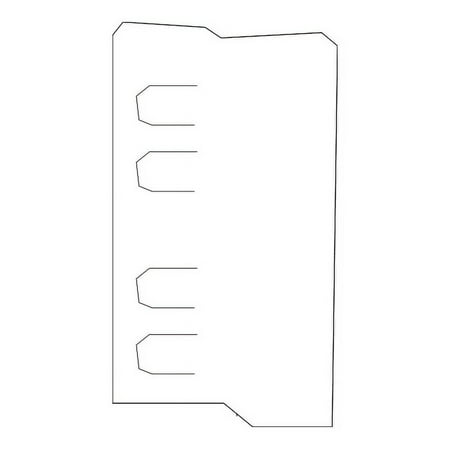 Genuine OE Toyota Deflector - 53293-0C030