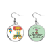 thumbnail image 1 of Amazing funny park Hot Dog ilustración Colgante decorativo temporada pendientes de primavera joyas Unbranded M, 1 of 3