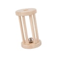 thumbnail image 3 of Lipstore Baby Roller Rattle Wood Toys Rattles with Bells Smooth Surface Infant Roller Toy B, 3 of 8