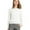 White, variant on frariair Women's Everyday Essential Knit Sweater Long Sleeve Crew Neck Pullover Lightweight Layering Top For All Season Comfort Beige L