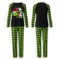 thumbnail image 2 of Pijamas navideños a juego Grinch - TKing Fashion 2024 Nuevos conjuntos de pijamas navideños familiares a juego Grinch, pijamas navideños navideños para parejas, adultos y niños, Mujer M, 2 of 4