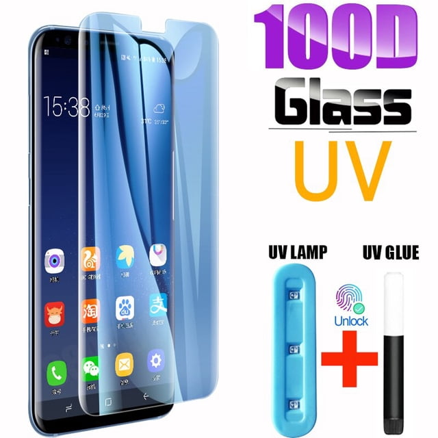 Vidrio templado UV para Samsung Galaxy S10 S21 S22 Plus Glass S9 S8 Protector de pantalla S20 S10e S 9 8 Note 20 Ultra S10 Note 8 9 10 Tan Jianjun unisex