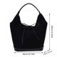 thumbnail image 3 of Bolsos De Cuero Para Mujer Bolsos Marrones Bolso De Ante Bolso Tote Holgado Bolso Tote De Ante Bolsos De Otoño Bolso De Mano, 3 of 7
