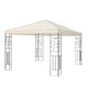 thumbnail image 1 of Cubierta de sombrilla de patio al aire libre de repuesto para gazebo, toldo de poliéster impermeable, color beige Methold HA005515-01, 1 of 6