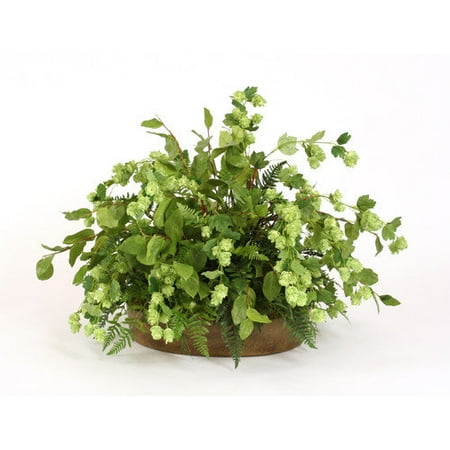 Distinctive Designs Topper Silk Floor Plant in Planter