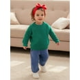 thumbnail image 4 of Miaouyo Kids Baby Boys Girls Knit Fall Sweater 0 3 6 9 12 18 24 Months 2T 3T 4T 5T Fashionable Versatile Solid Color Crew Neck Long Sleeve Tops, 4 of 9