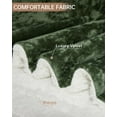 thumbnail image 2 of Twister.CK Electric Blanket Throw, Heated Blanket with 4 Heat Settings & 4H Auto Off, 50"×60" Velvet Soft Fast Heating Blankets, Green, 2 of 9