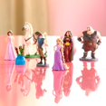thumbnail image 2 of Set de figuras coleccionables de Enredados de Disney Store, 7 piezas, 2 of 6
