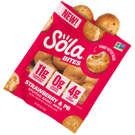Sola Bagel Bites Strawberry