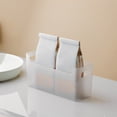 thumbnail image 5 of Adhesive Cabinet Door Storage Rack for Kitchen, No-Drill Organizer for Wrap Foil And Utensils, Vertical Storage Holder for Small Kitchen Items, Easy to Install And Clean, None, 5 of 5
