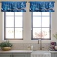 thumbnail image 4 of LALILO Kitchen Curtain Valance Colorful And Bright Trees Rod Pocket Window Curtain 52"x 18" Set of 2, 4 of 7