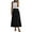 Black White, variant on Women Maxi Dresses Summer Casual Sleeveless Patchwork Knit Tank Dress Flowy Beach Sundress Long Dress