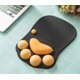 thumbnail image 3 of Cute Office Mouse Pad with Wrist Support Cat Paw Design, Gifts for Office Desk Home Gaming Kawaii Stuff Gifts, Ergonomic Mouse Pad with Wrist Rest Cut, 3 of 4