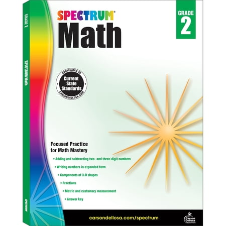 Spectrum: Spectrum Math Workbook, Grade 2 (Workbook)(Paperback)