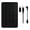 Black, variant on Ywmsfl IP65 evaluated Solar Charging Unit With Standard Type C Output For Outdoor Observation Systems