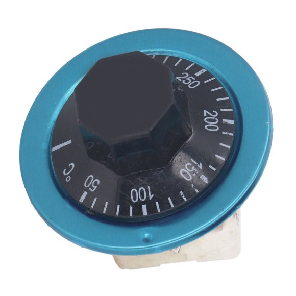 Interruptor De Perilla De Control De Temperatura, Perilla De Control De Temperatura De Acero Inoxidable Cerámico 16A AC250V Para Calentador De Agua Eléctrico