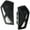 Black, variant on Krator Motorcycle Mini Floorboards, Compatible With Harley Davidson Models, 360 Degree Adjustable, Chrome, Harley Foot Pegs, Front Rider Rear Passenger Footboards, Motorcycle Accessories