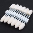 thumbnail image 2 of 12 Pcs Polishing Buffing Tool 8.5mm Conical Mounted Felt Bobs 3mm Shank, 2 of 8
