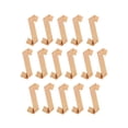 thumbnail image 3 of GUOOL 16Pcs Blank Sash Holiday Beauty Pageant Wedding Party Decorations Plain Sash Brown, 3 of 9
