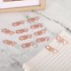thumbnail image 4 of Clip de papelería de dibujos animados, 12 piezas Mini clip de papel Marcador Clip de papel Clip de marcado Los mejores materiales, 4 of 6