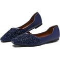 thumbnail image 3 of Women Flats ballet Rhinestone Dressy Casual Wedding Comfortable Shoe, 3 of 7