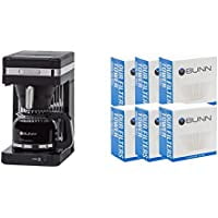 

CSB2B Speed Brew Elite 10-Cup Coffee Maker Black/SST & 8-12 Cup Coffee Filters 6 each 100ct(Coffee Maker + Coffee Filters 6 each)