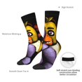 thumbnail image 5 of Saiise Five Nights At Freddy'S Funny Socks Men Women Adults Novelty Graphic Crew Tube Socks Crazy Design Casual Dress Socks for Sports,Running,Travel, 5 of 7