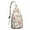 White-44, variant on Waterproof Hiking Sling Backpack for Women – Lightweight Floral Crossbody Chest Bag with Adjustable Strap, Botanical Wildflower Travel Backpack for Outdoor & Everyday Use