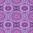 thumbnail image 1 of Ahgly Company Machine Washable Indoor Square Transitional Dark Orchid Purple Area Rugs, 6' Square, 1 of 7