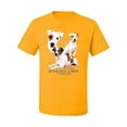 thumbnail image 2 of If It's Not a Jack Russell Terrier It's Just a Dog | Mens Dog Lover Graphic T-Shirt, Gold, X-Large, 2 of 3